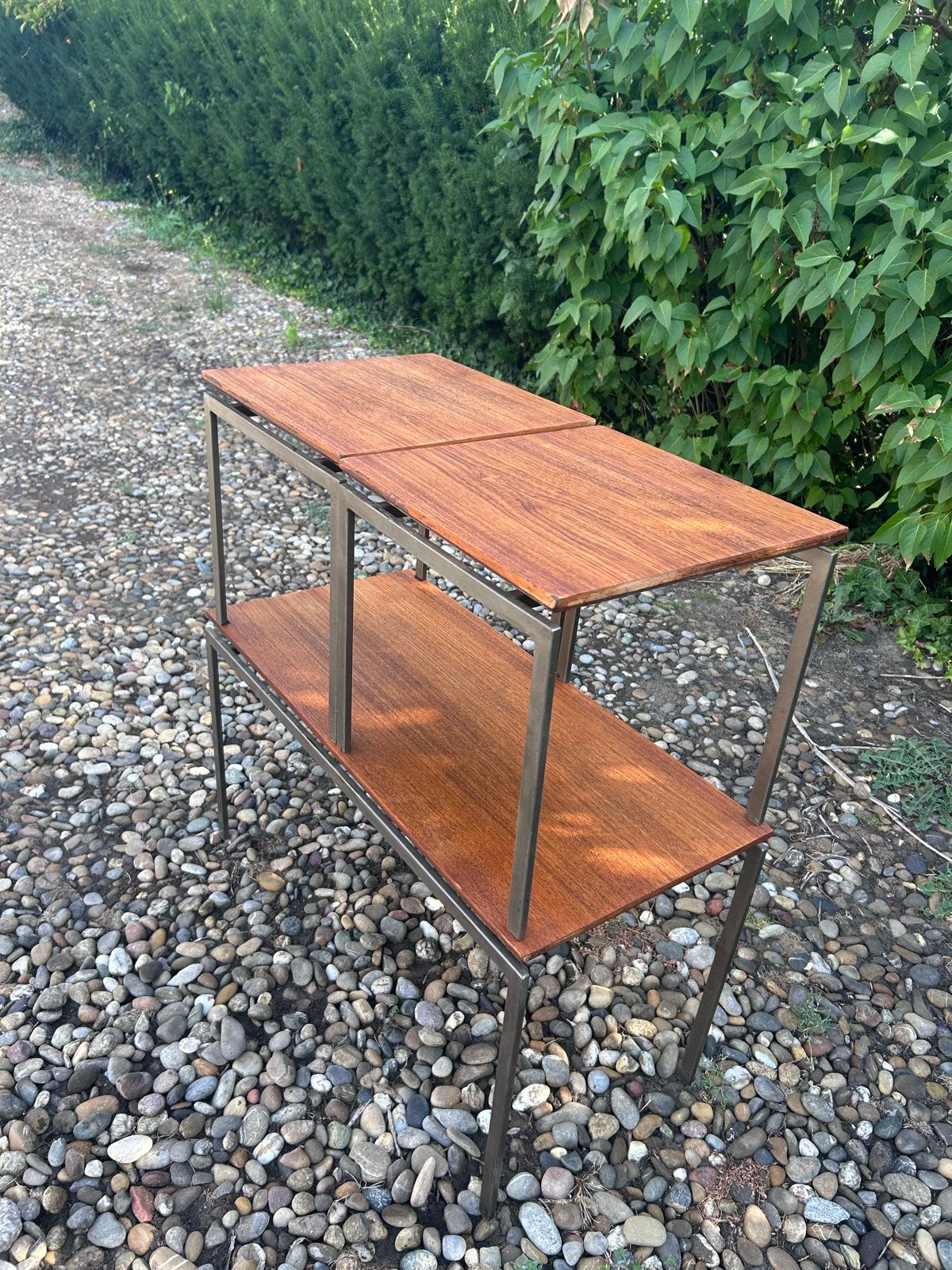 Cees Braakman Pastoe bijzettafels vintage design tafel, Huis en Inrichting, Tafels | Bijzettafels, Ophalen, Gebruikt, Rechthoekig