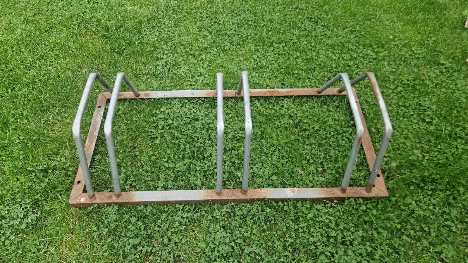 Fietsenrek voor 3 fietsen - Gebruikt, Ophalen, Gebruikt