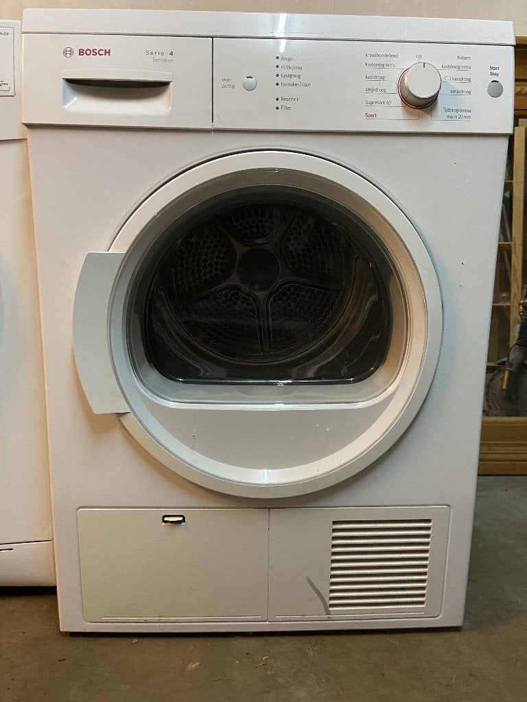 Bosch Serie 4 condensdroger 7 kg – goede staat, Ophalen, 6 tot 8 kg, Zo goed als nieuw, Voorlader