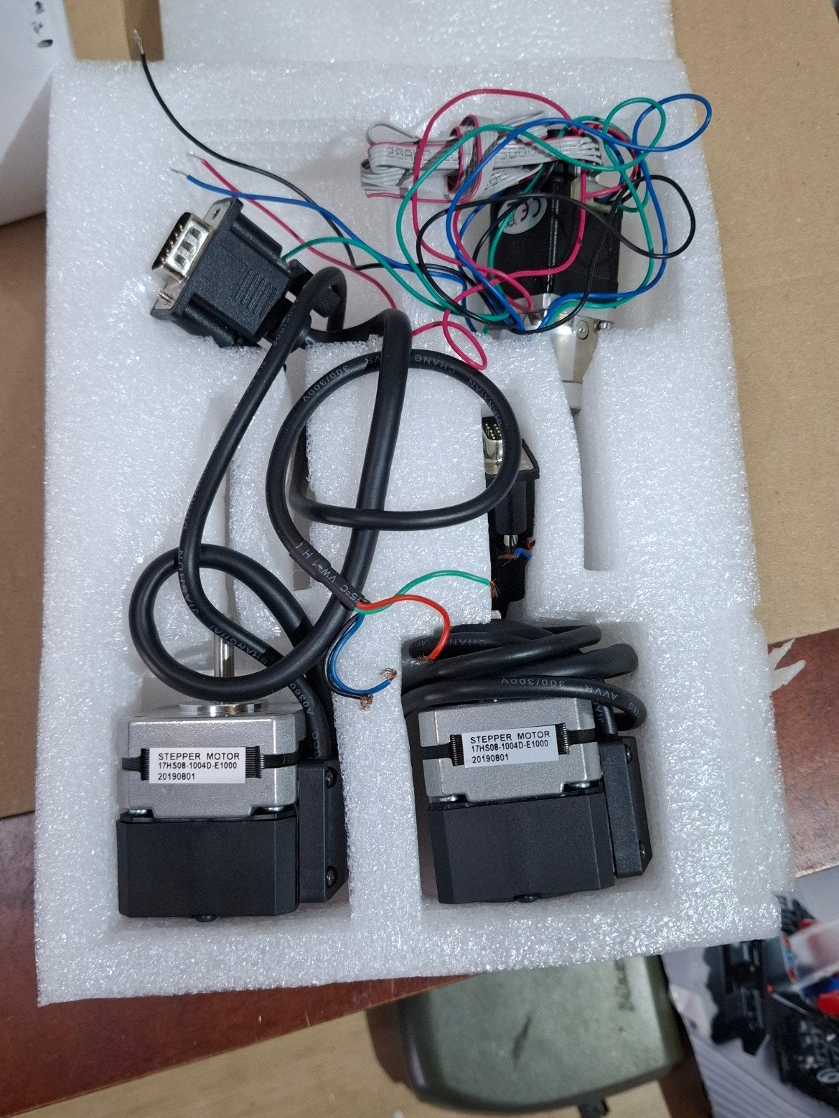 Stappenmotor 17HS08-1004D-E1000 met kabel, Stappenmotor, Nieuw, Ophalen of Verzenden, Motor