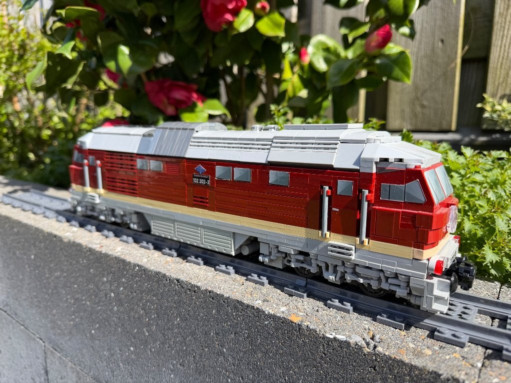 BR132 locomotief / trein met sound smoke & light (blunami, Ophalen of Verzenden, Zo goed als nieuw, Overige merken