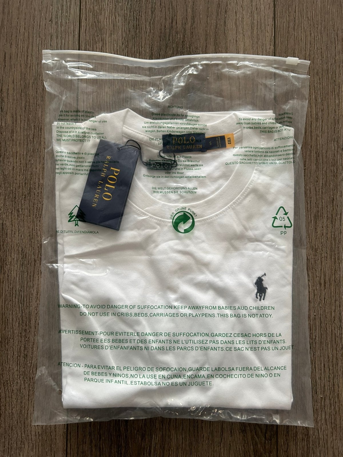 Ralph lauren shirt, Ophalen of Verzenden, Nieuw, Maat 46 (S) of kleiner, Wit