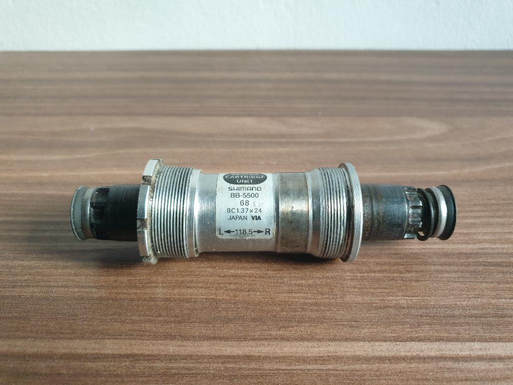 Shimano 105 BB-5500 Octalink trapas, Ophalen of Verzenden, Gebruikt, Shimano 105