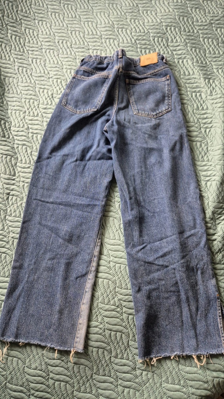 Zara Kids Wide Leg Jeans - Maat 13-14 jaar, Broek, Gebruikt, Jongen of Meisje, Ophalen of Verzenden
