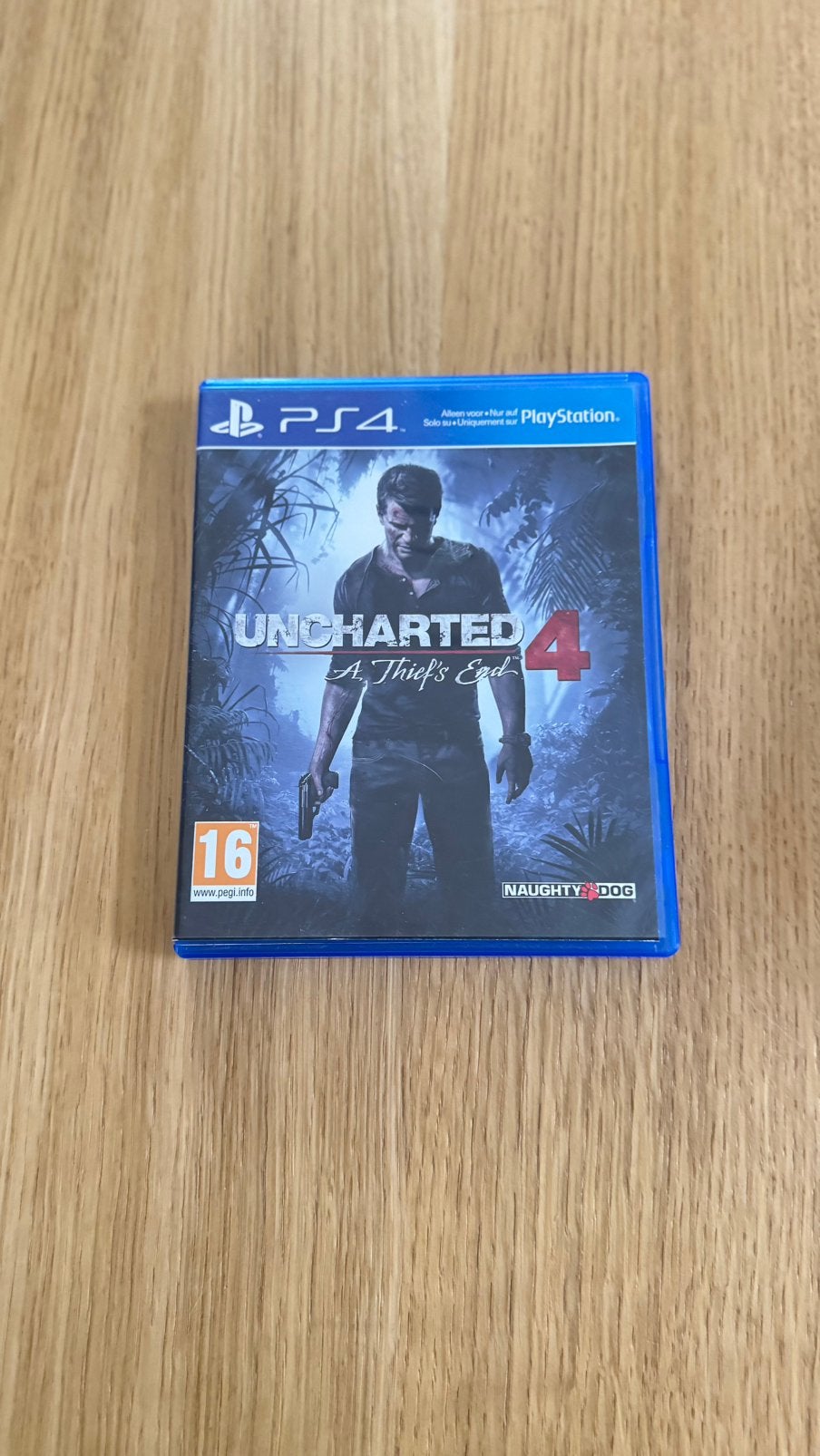 Uncharted 4 A Thiefs End Ps4 IN GOEDE STAAT, Avontuur en Actie, 1 speler, Ophalen of Verzenden, Zo goed als nieuw