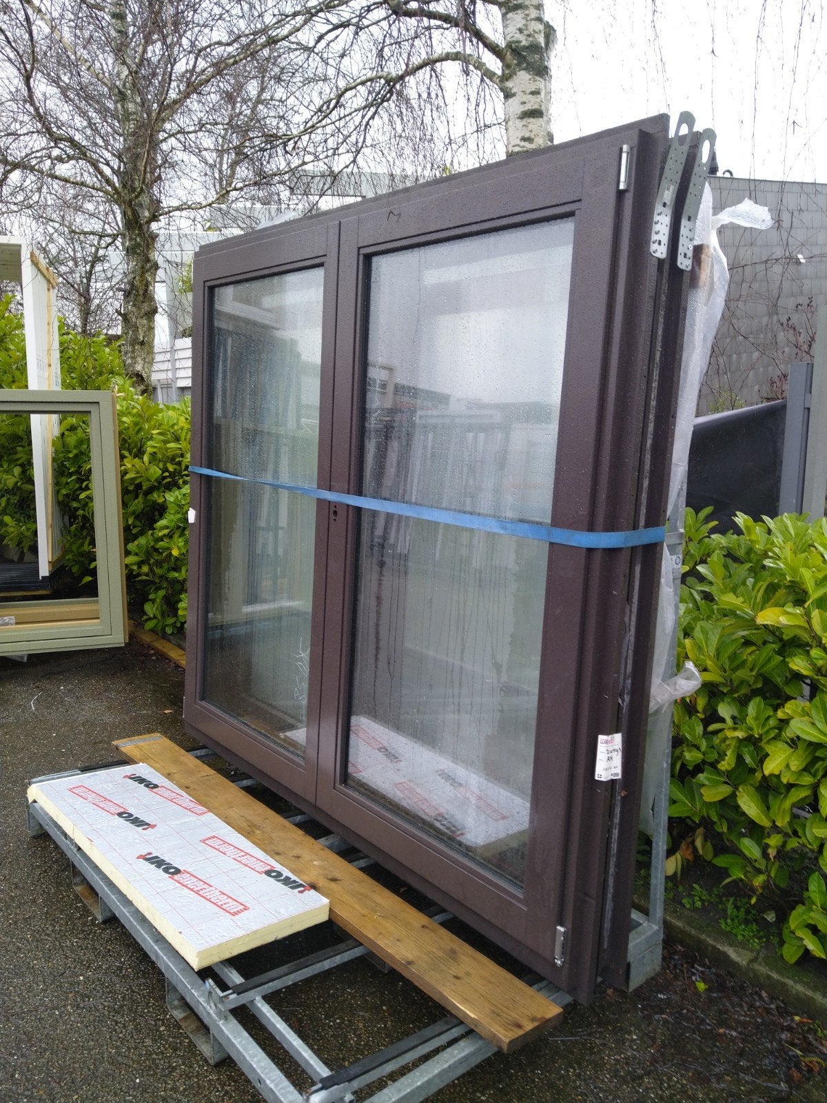 kozijn met dubbele tuindeuren, 120 cm of meer, Minder dan 200 cm, Nieuw, Ophalen of Verzenden