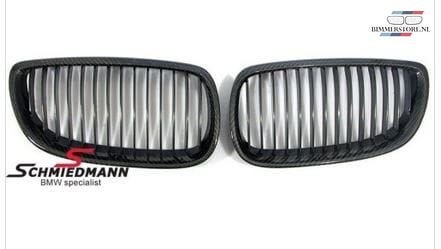 Grille Carbon look nieuw BMW 3 serie E92 E93 N9293CAR na bou, -, -, Nieuw, Ophalen of Verzenden