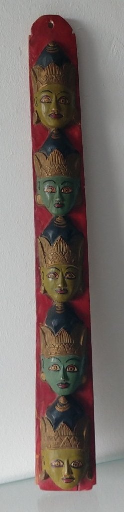 Asia muurkunst houtsnijwerk, wandpaneel, volgnr 60, Hout, 50 cm, Ophalen of Verzenden, Op te hangen