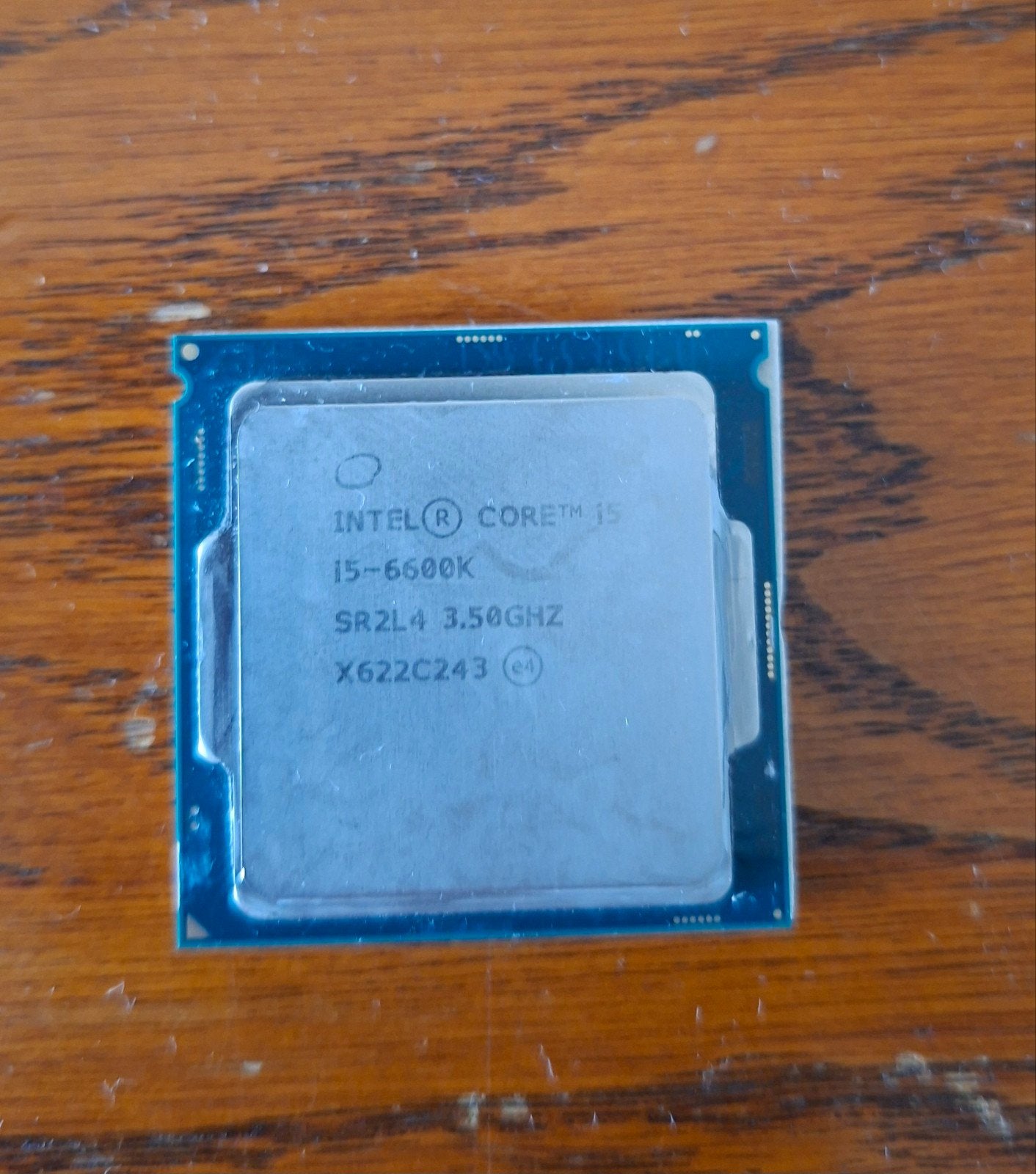 Intel Core i5-6600K Processor 3.50GHz, Computers en Software, Ophalen, LGA 1151, Gebruikt, 4-core