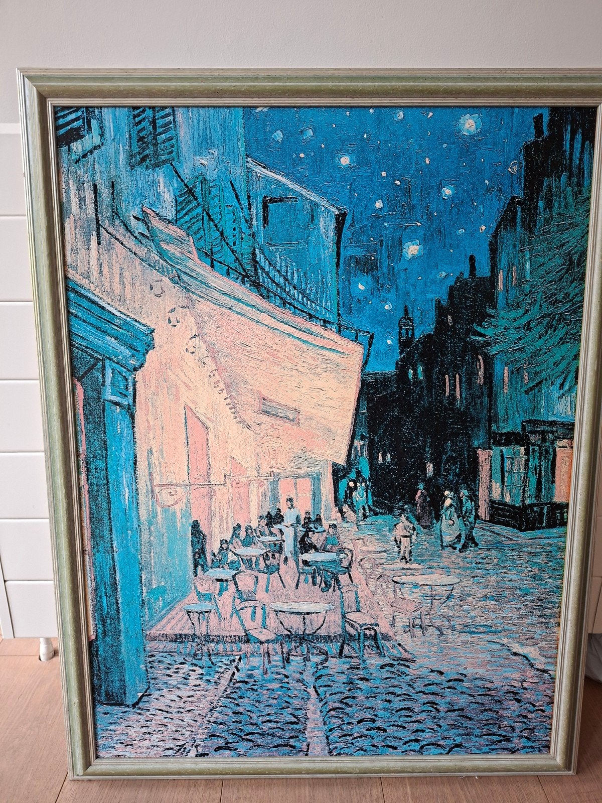 Cafe terras bij nacht van Vincent van Gogh, Ophalen