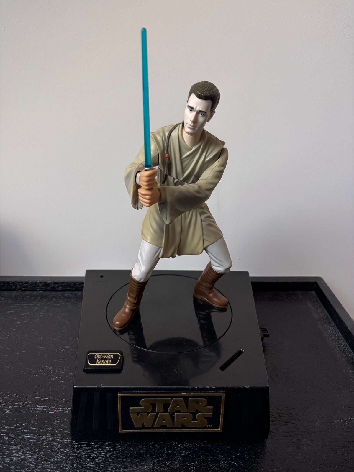 Star Wars Obi-wan Kenobi interactieve spaarpot, Ophalen, Gebruikt, Beeldje of Buste