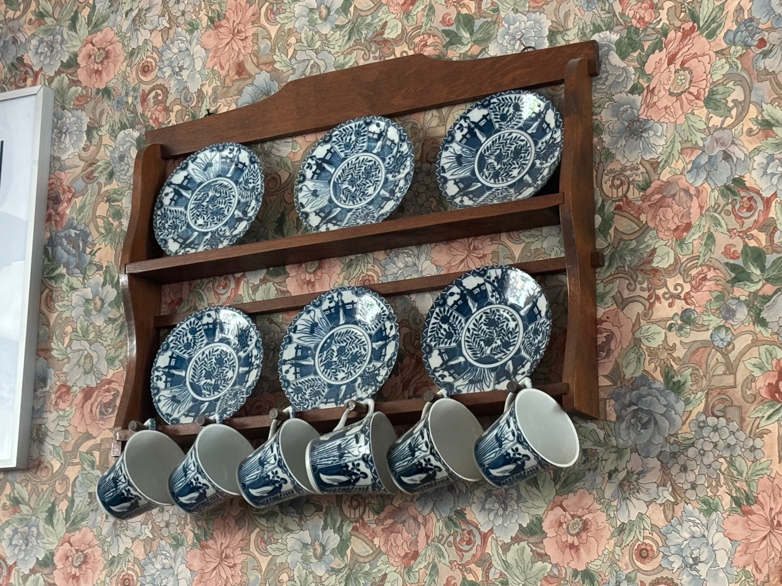 Kop en schotels met serviesrekje, Ophalen, Klassiek, Kop(pen) en/of Schotel(s)