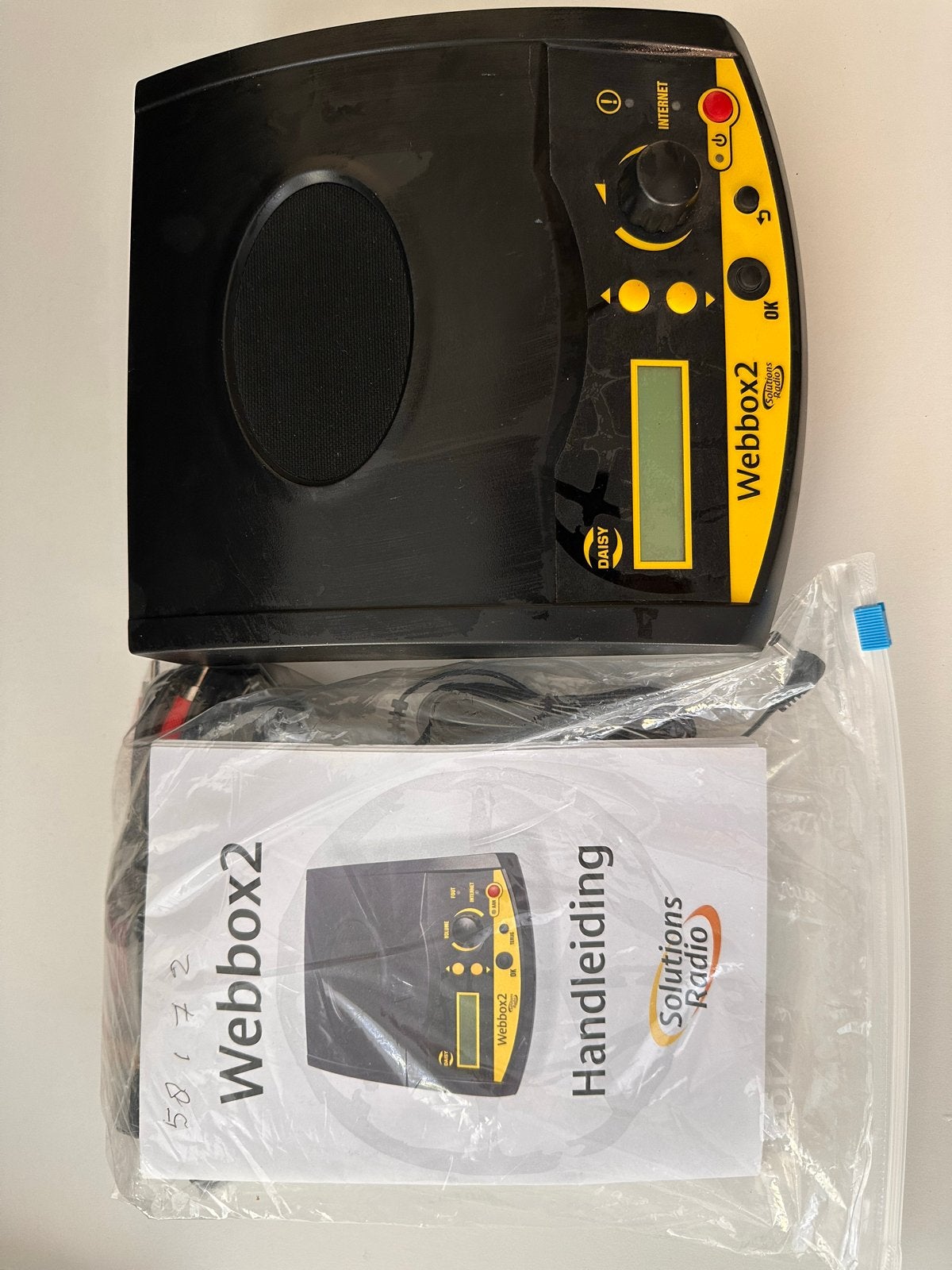Daisy speler Webbox2 Solutions Radio, Ophalen of Verzenden, Zo goed als nieuw, Overige typen