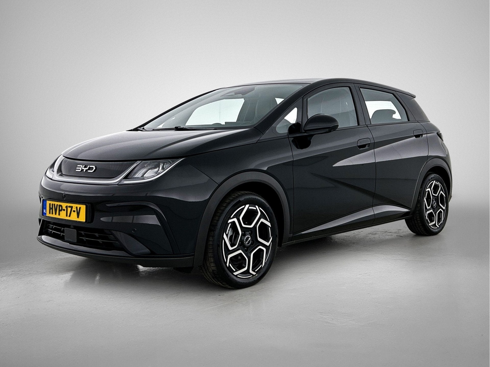 BYD Dolphin Comfort 60.4 kWh | 427 KM WLTP | 3-Fase | Full-L, Auto's, BYD, Dolphin, Gebruikt, Zwart, Zwart