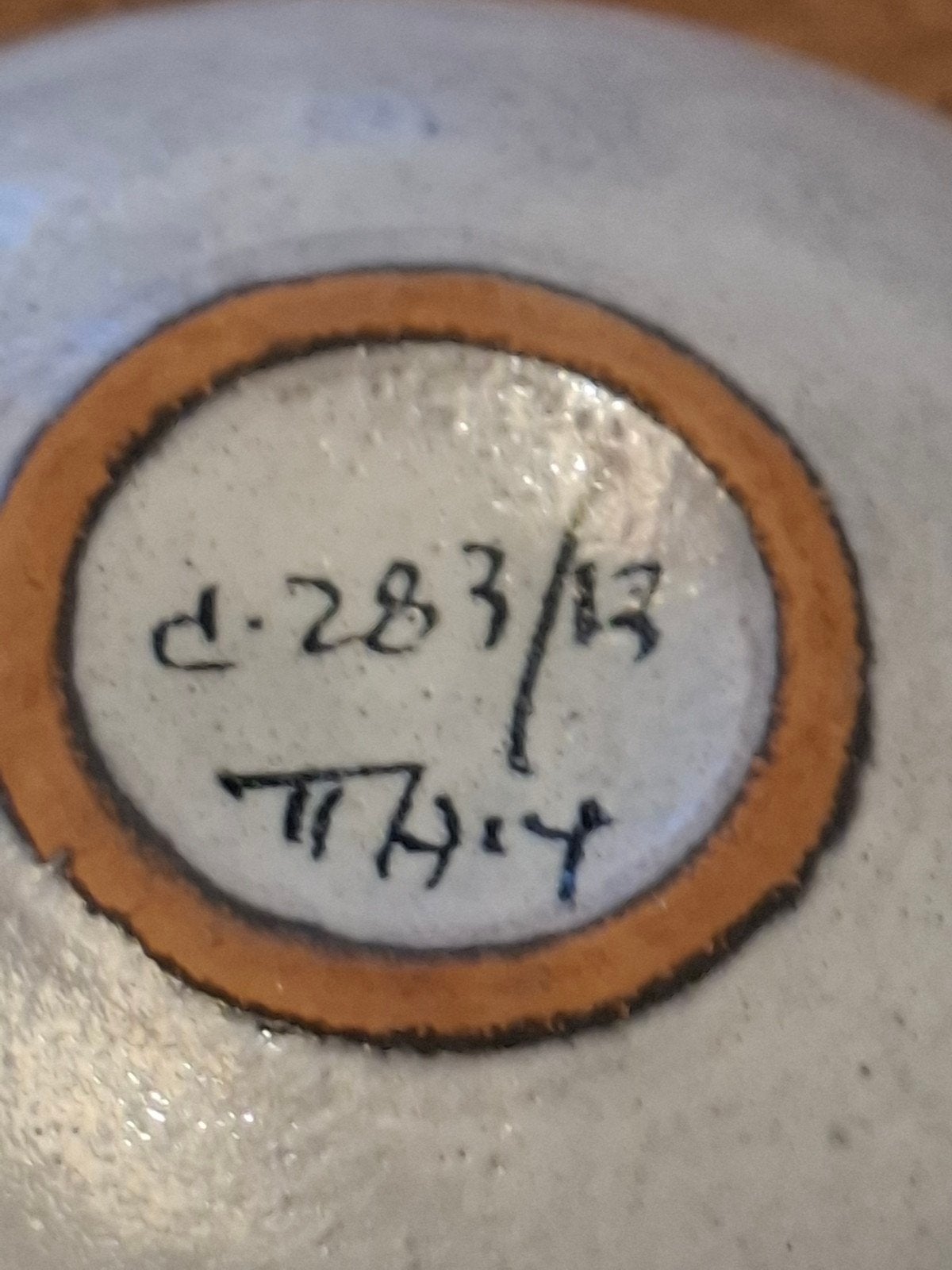 Bitossi vintage keramiek kom 283/13, Ophalen of Verzenden