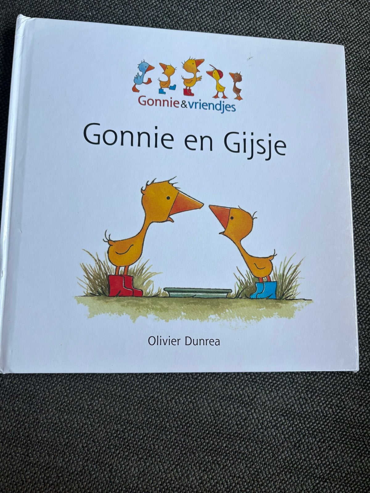 Gezellig voorleesboek: Gonnie en Gijsje van Olivier Dunrea, Ophalen, Fictie algemeen, Jongen of Meisje, Zo goed als nieuw