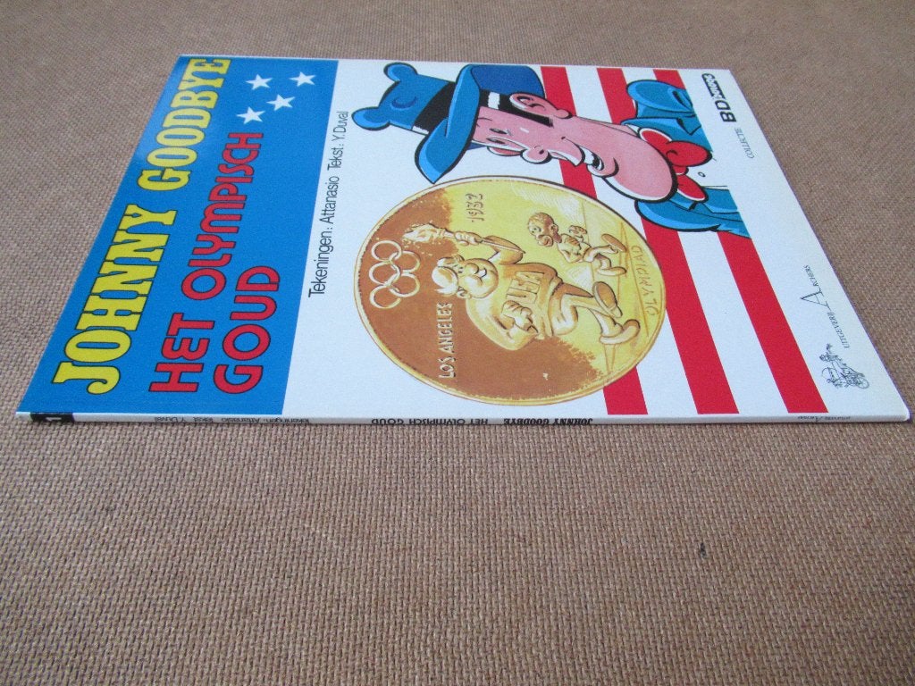 Johnny Goodbye - Het Olympisch Goud, 1e druk 1984, Verzenden, Eén stripboek, Dino Attanasio, Nieuw