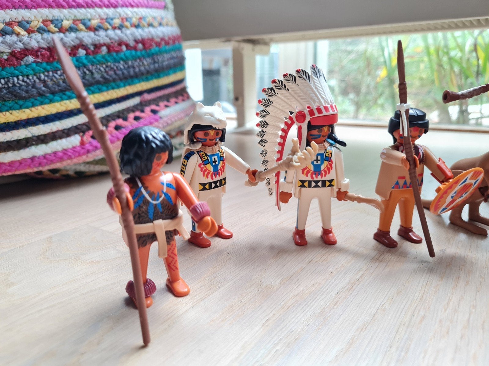 Playmobil Western Set: Cowboys, Indianen en accessoires, Gebruikt, Complete set, Figuren, Historisch