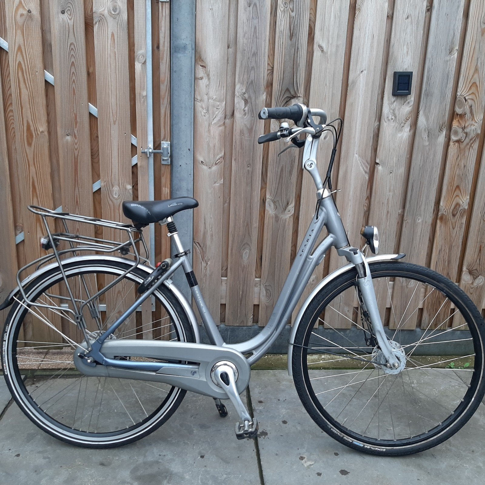 Damesfiets Sparta 28 inch 48 cm framemaat 7 versnellingen, Ophalen, Sparta, (Extra) lage instap, 47 tot 50 cm
