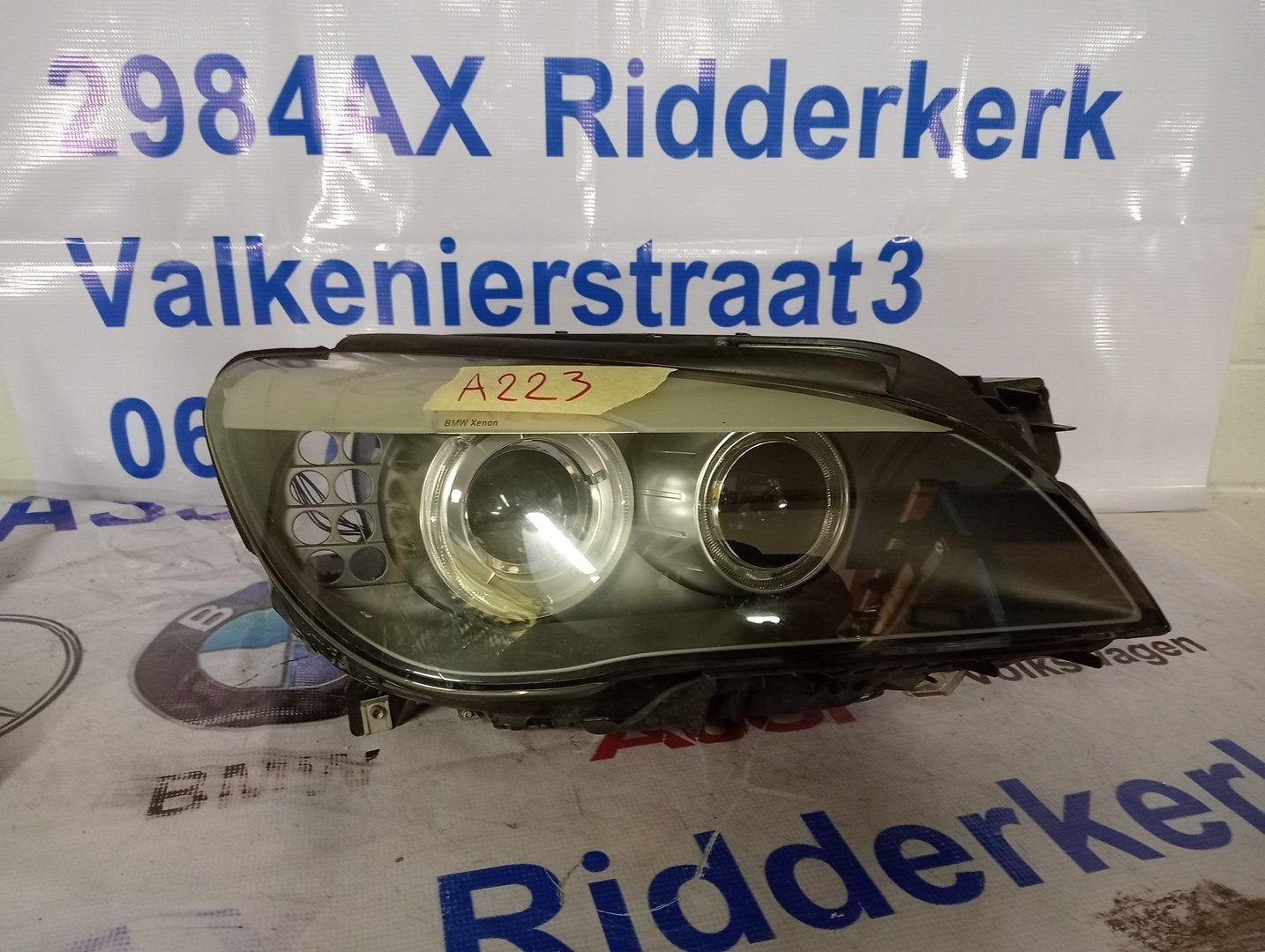 Koplamp BMW 5 Serie E60 Koplamp rechts 7182138, Gebruikt, -, -, Ophalen of Verzenden