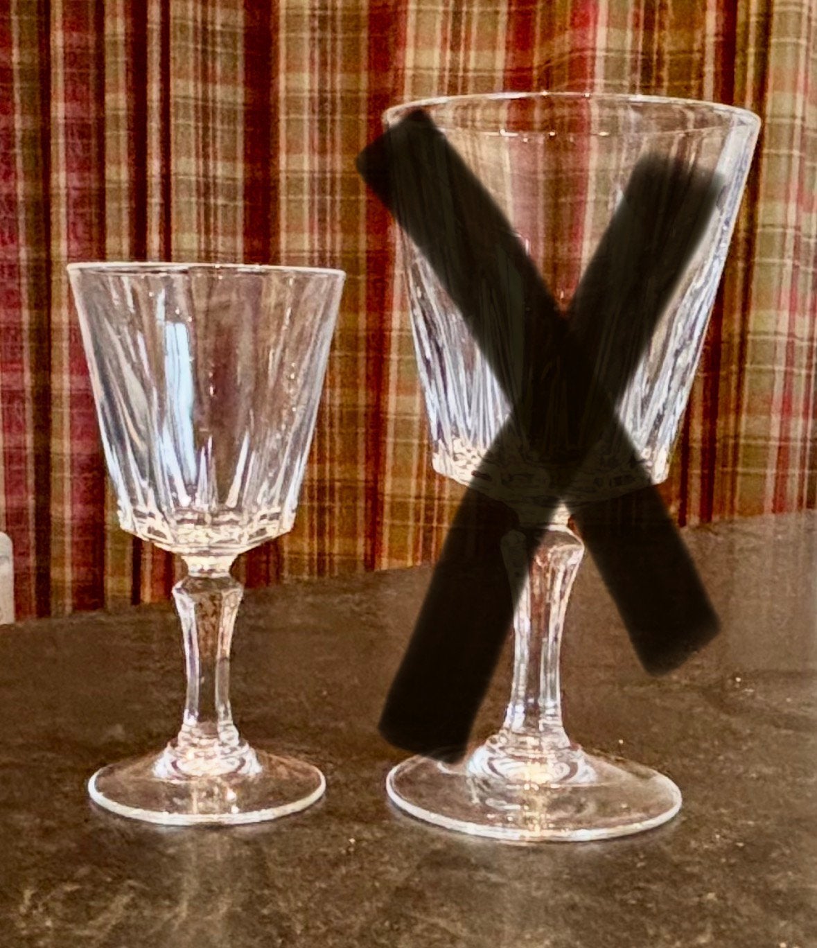 5 sherry glazen Versailles Cristal D’Arques, Verzamelen, Glas en Borrelglaasjes, Ophalen of Verzenden, Zo goed als nieuw, Overige typen