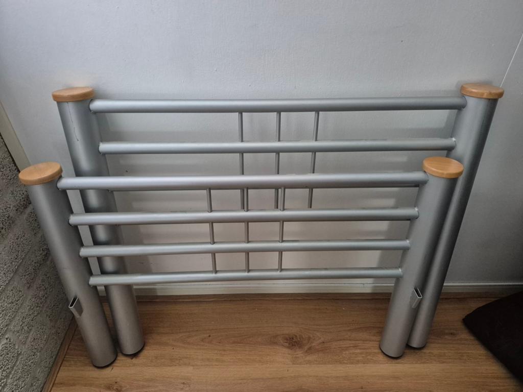 Bed 90220 cm, Huis en Inrichting, Ophalen, Gebruikt, 90 cm, Eenpersoons