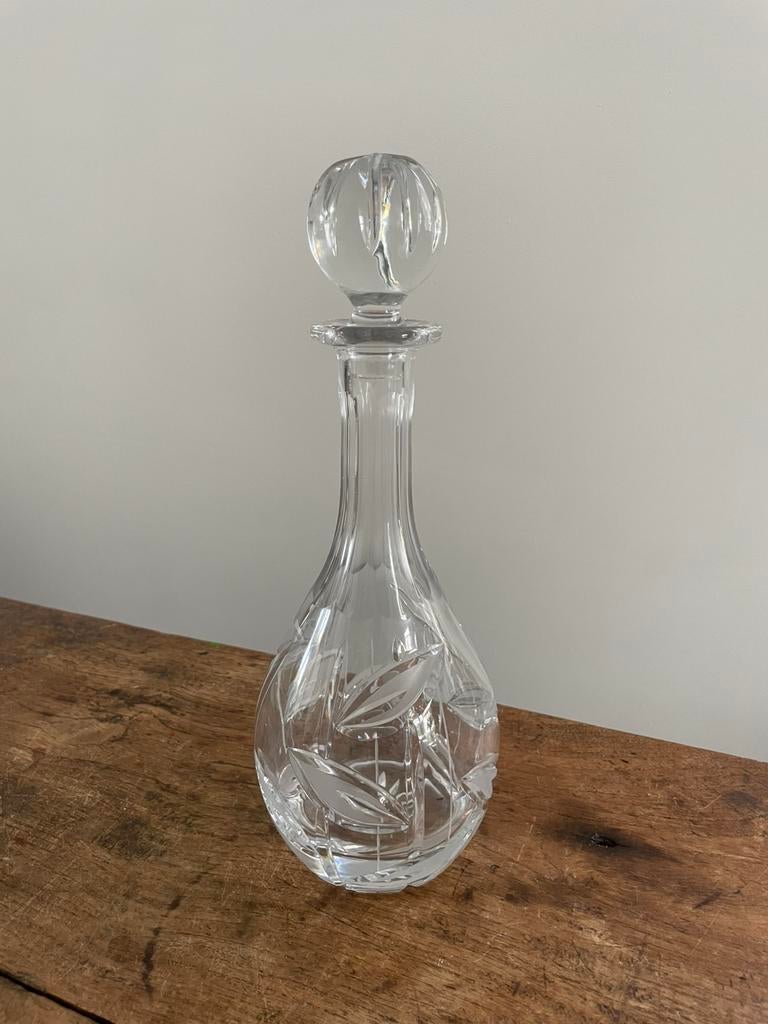 Kristallen vaas, retro jaren 60 item, Antiek en Kunst, Antiek | Glas en Kristal, Ophalen
