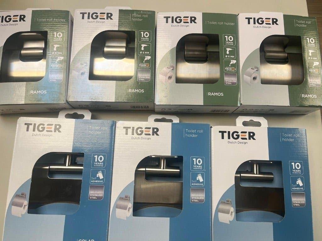 Toiletrolhouders TIGER, Ophalen, Zo goed als nieuw, Toilet
