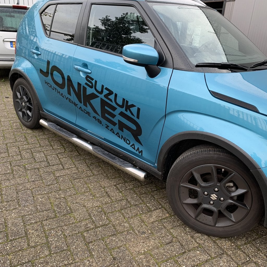 Suzuki Jimny Sidebars rechte buis 70 mm met opstapjes, Niet ingevuld, Niet ingevuld, Niet ingevuld