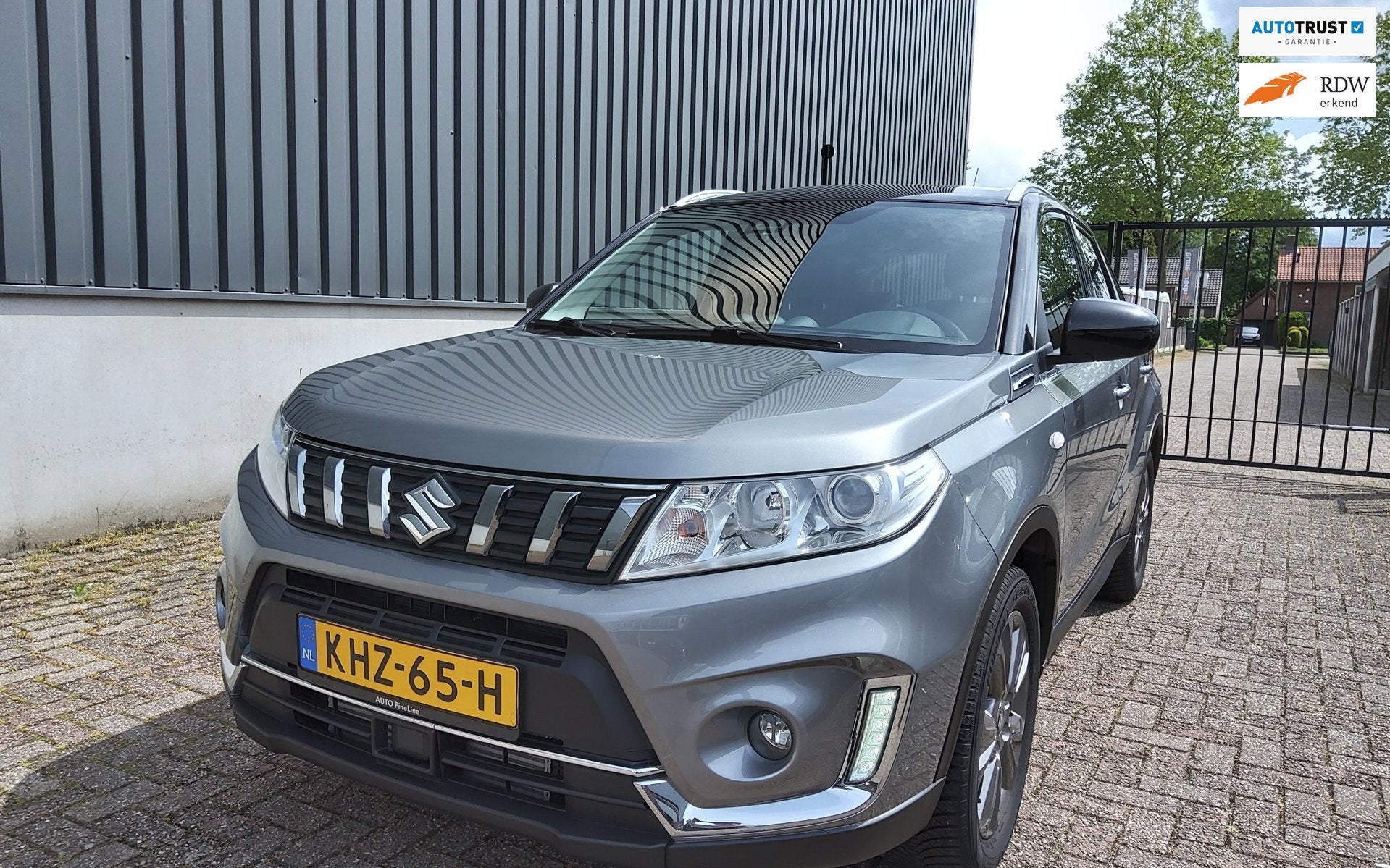 Suzuki Vitara 1.0 Boosterjet Allgrip S|afb trekhaak|AUTOMAAT, Auto's, Suzuki, Automaat, Stof, Gebruikt, Met garantie (alle)