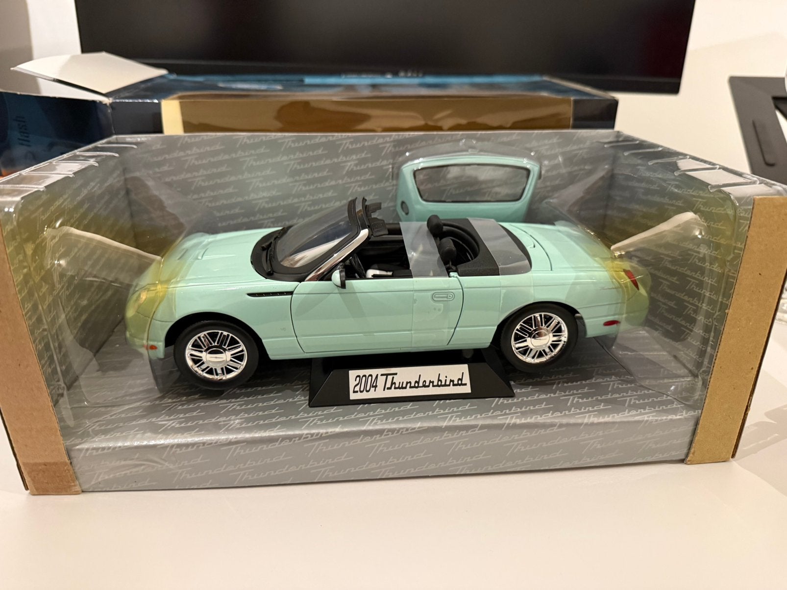 Beanstalk Ford Thunderbird 2004 - Vintage Mint Green, Ophalen of Verzenden, Zo goed als nieuw, Overige merken