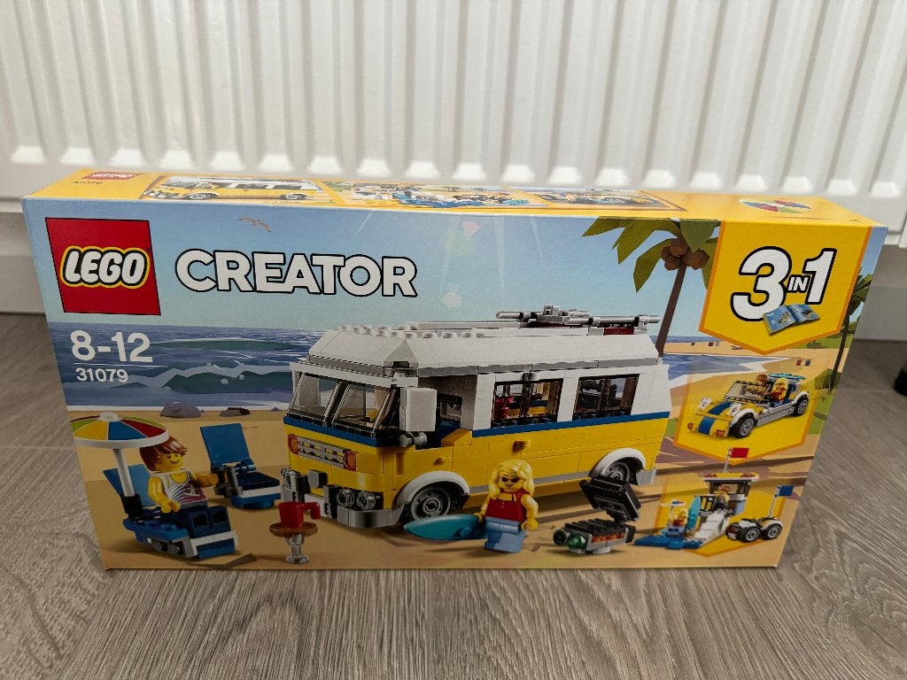 Lego Creator 31079 Zonnig Surferbusje (nieuw), Nieuw, Ophalen of Verzenden, Inclusief instructies, Lego