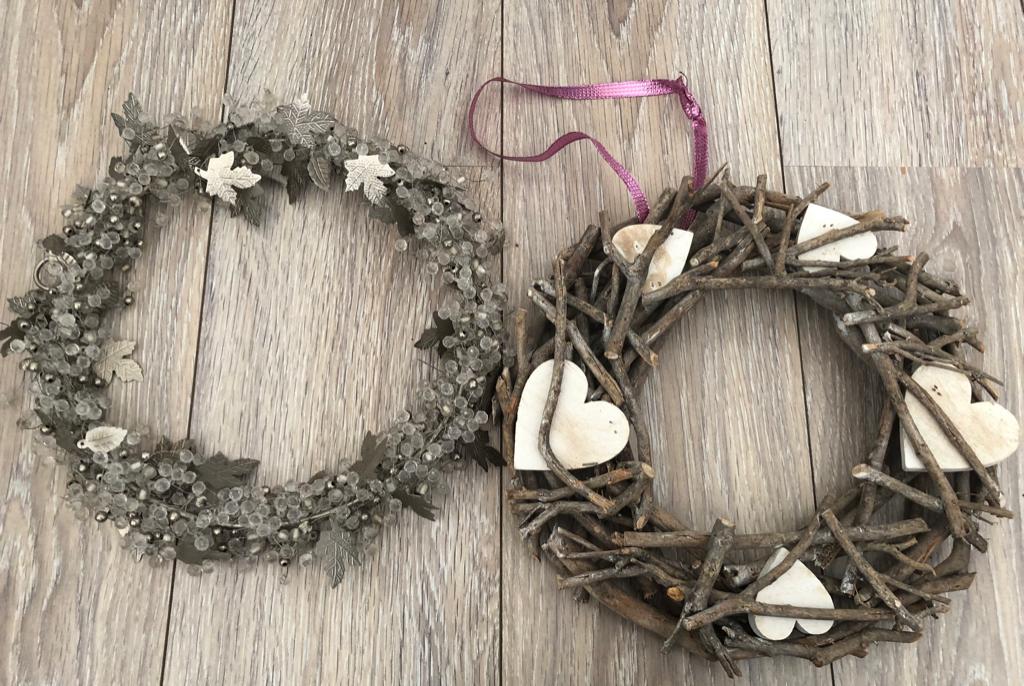 Kransen, Huis en Inrichting, Woonaccessoires | Kransen, Ophalen of Verzenden, Gebruikt