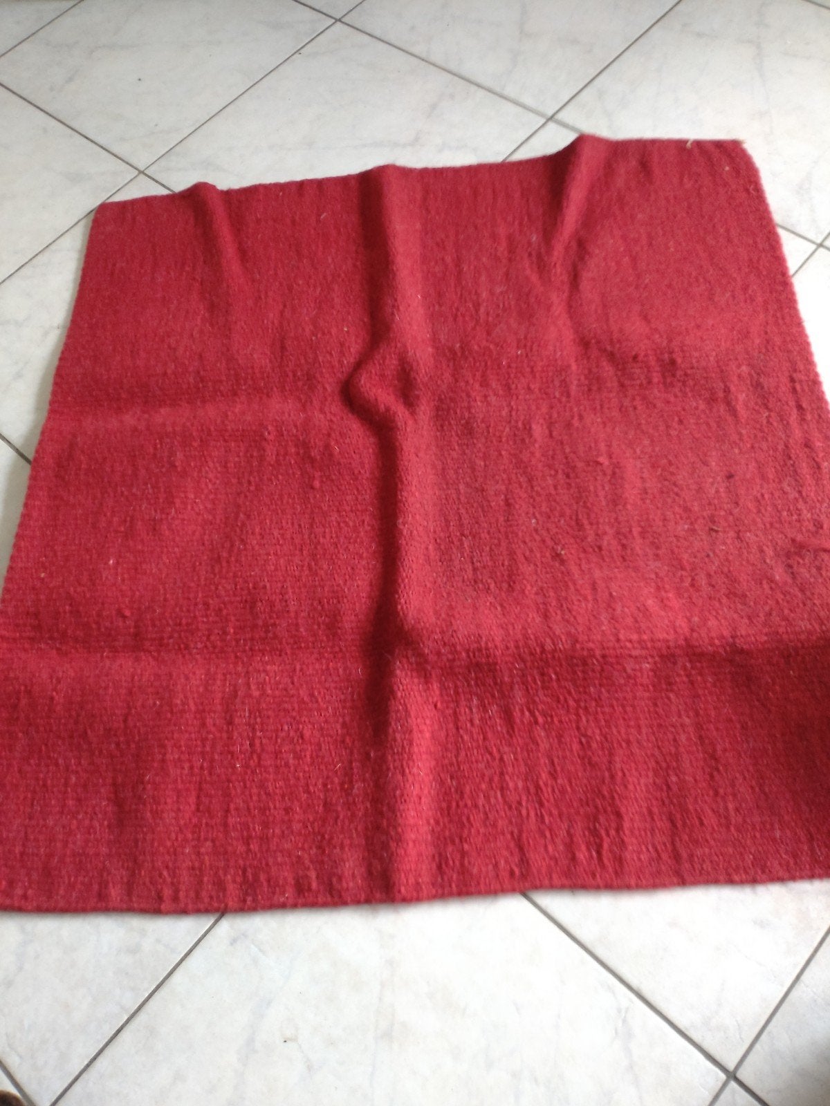 Rood blanket, wol , voor western, Ophalen of Verzenden, Gebruikt