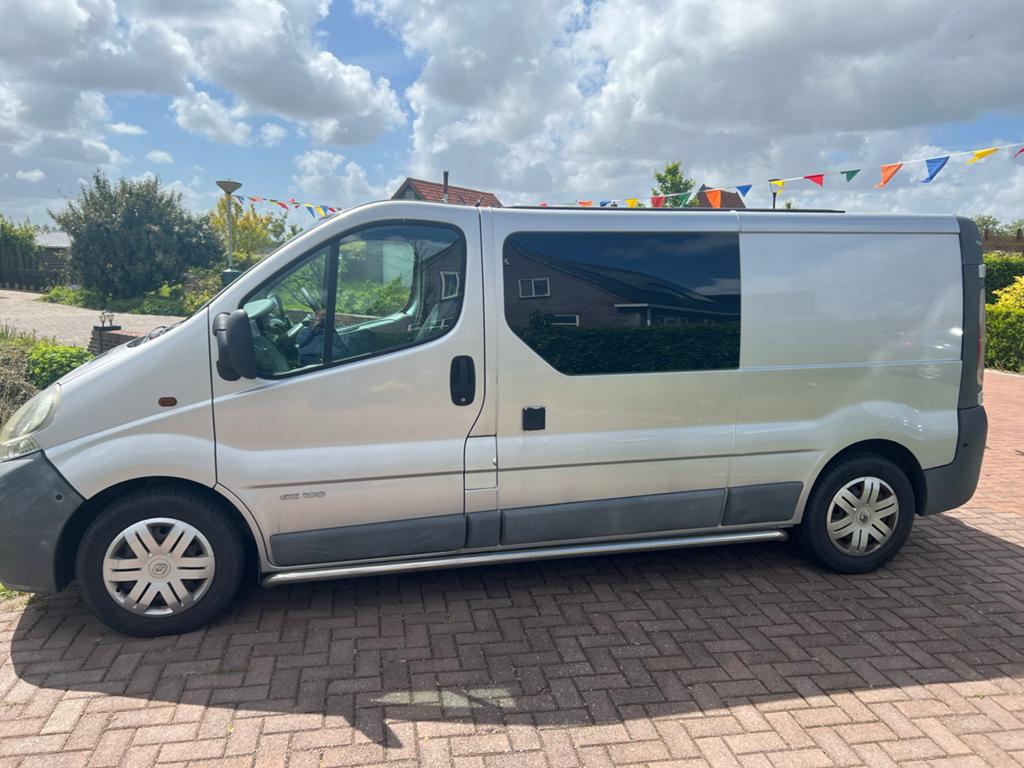 Renault Trafic Camperbus – APK tot juli 2027 - bieden graag, Luifel, 2000 kg, 100 pk, Diesel