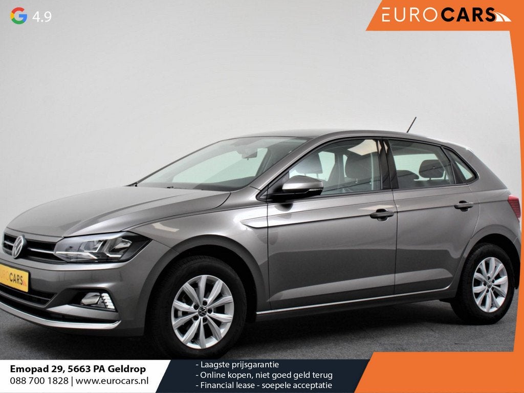 Volkswagen Polo 1.0 TSI DSG Highline Navigatie Apple Carplay, Auto's, Volkswagen, Stof, 95 pk, 1096 kg, 49 €/maand