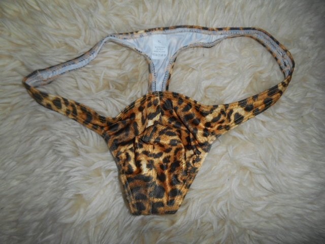 Tijger string ook draagbaar als zwemstring, Verzenden, Meerkleurig, Slip