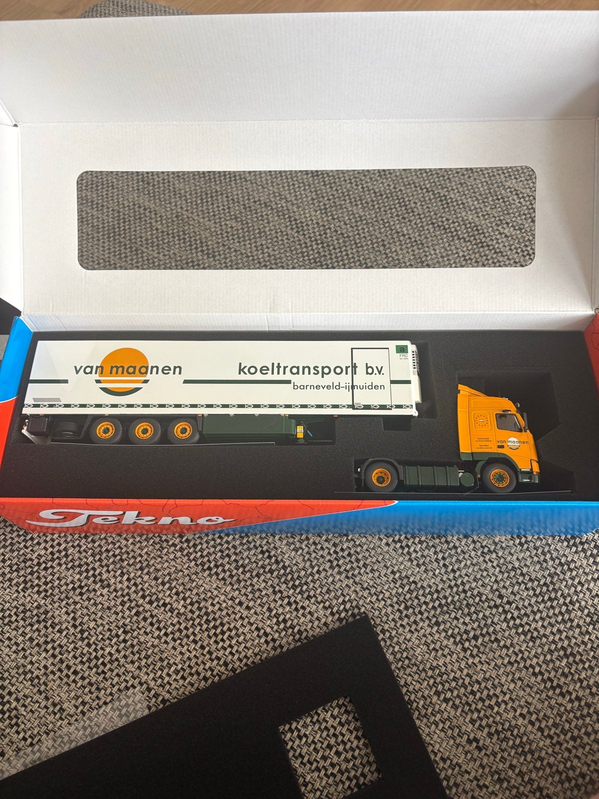 Tekno Volvo FH4 Globetrotter XL van Maanen Koeltransport, Hobby en Vrije tijd, Modelauto's | 1:50, Ophalen of Verzenden, Nieuw