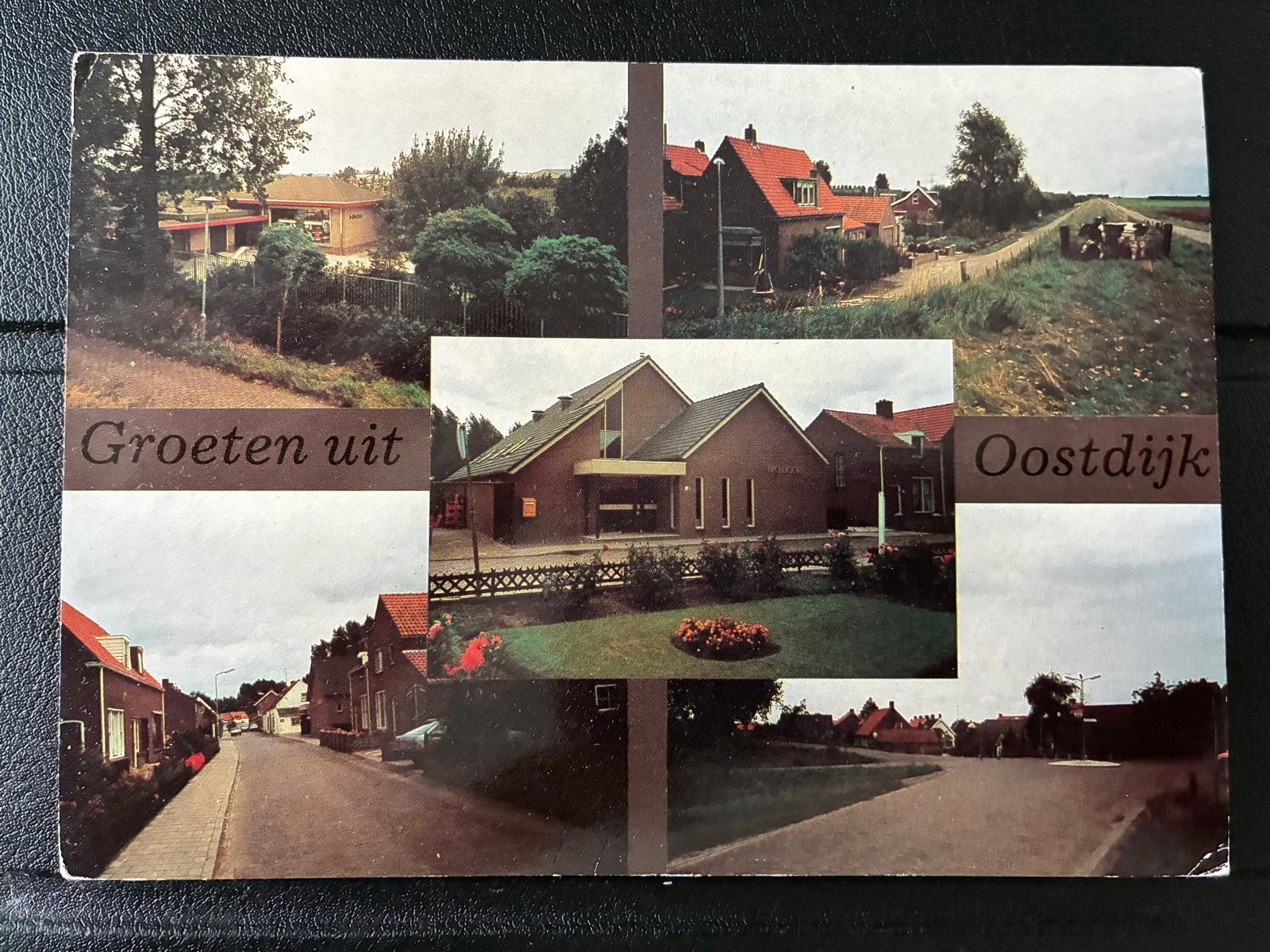Oostdijk Krabbendijke - Vintage Ansichtkaart, Verzenden, 1960 tot 1980, Ongelopen, Zeeland