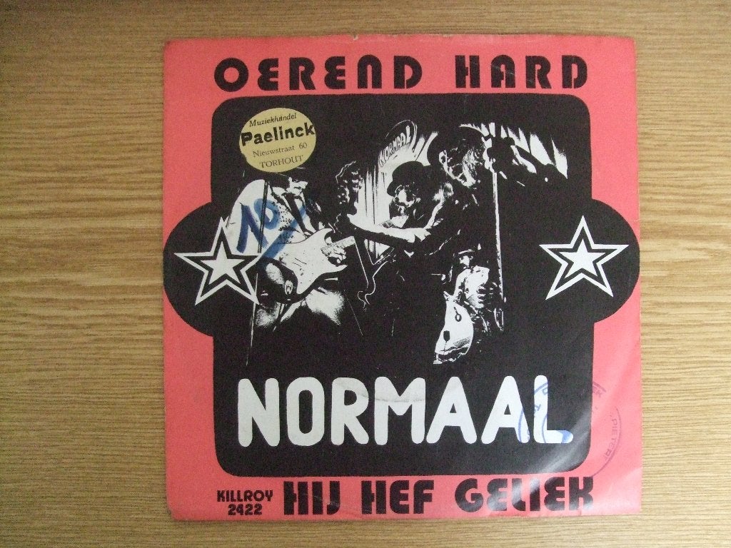 NORMAAL     OEREND HARD / HIJ HEF GELIEK +, Cd's en Dvd's, 7 inch, Ophalen of Verzenden, Zo goed als nieuw, Nederlandstalig