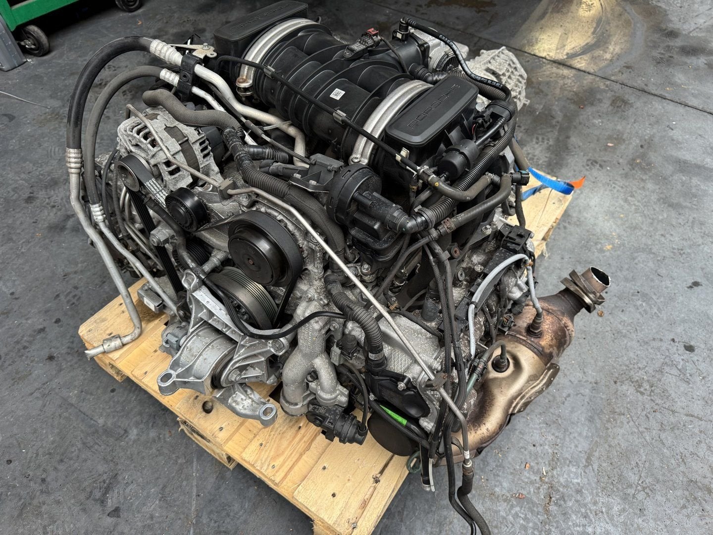 Porsche motor 2,7 ltr MA122 2013, Gebruikt, -, -, Ophalen of Verzenden