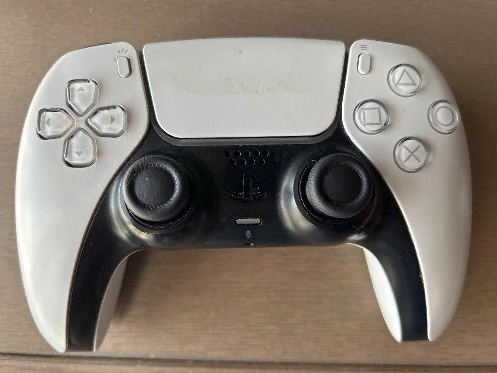 PS5 Dual Sense controller wit met stick drift, Gebruikt, PlayStation 5, Ophalen of Verzenden, Controller
