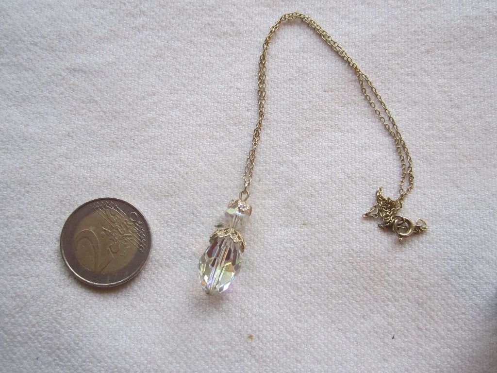 4.  Heel apart oud kettinkje,  40 cm, Ophalen, Overige materialen, Ketting
