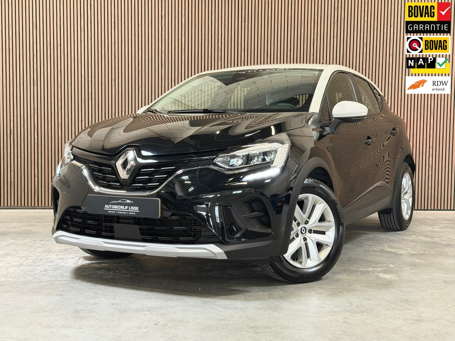 Renault Captur 1.3 TCe 140 Business Zen|Navi|Cruise|Trekhaak, Auto's, Gebruikt, Euro 6, 4 cilinders, Zwart