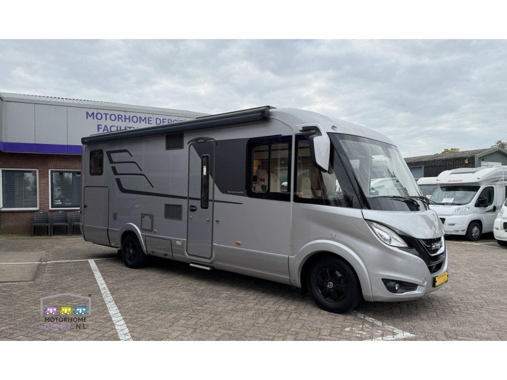 Hymer B ML I 780 NL+NAP | Bovenkasten | Level | Dakairco, Diesel, Verwarmde buitenspiegels, Mercedes, 7 tot 8 meter