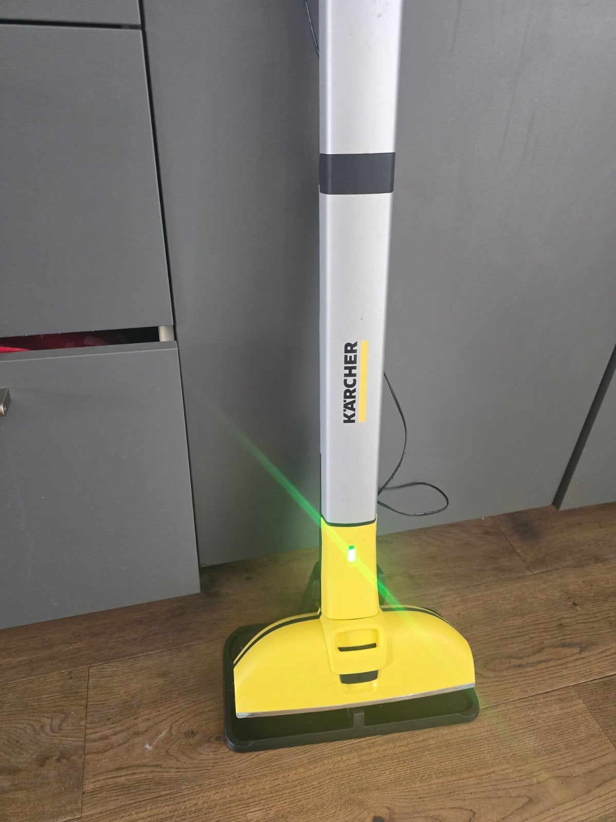 Karcher draadloze dweil, Ophalen