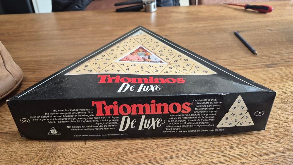 Triominos spel  verkocht, Ophalen of Verzenden