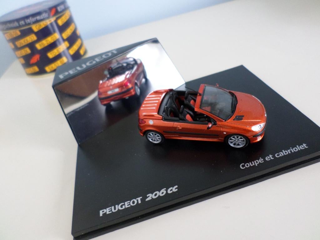 PEUGEOT 206 CC van 1998 NOREV VERKOCHT, Hobby en Vrije tijd, Ophalen of Verzenden, Nieuw, Auto, Norev