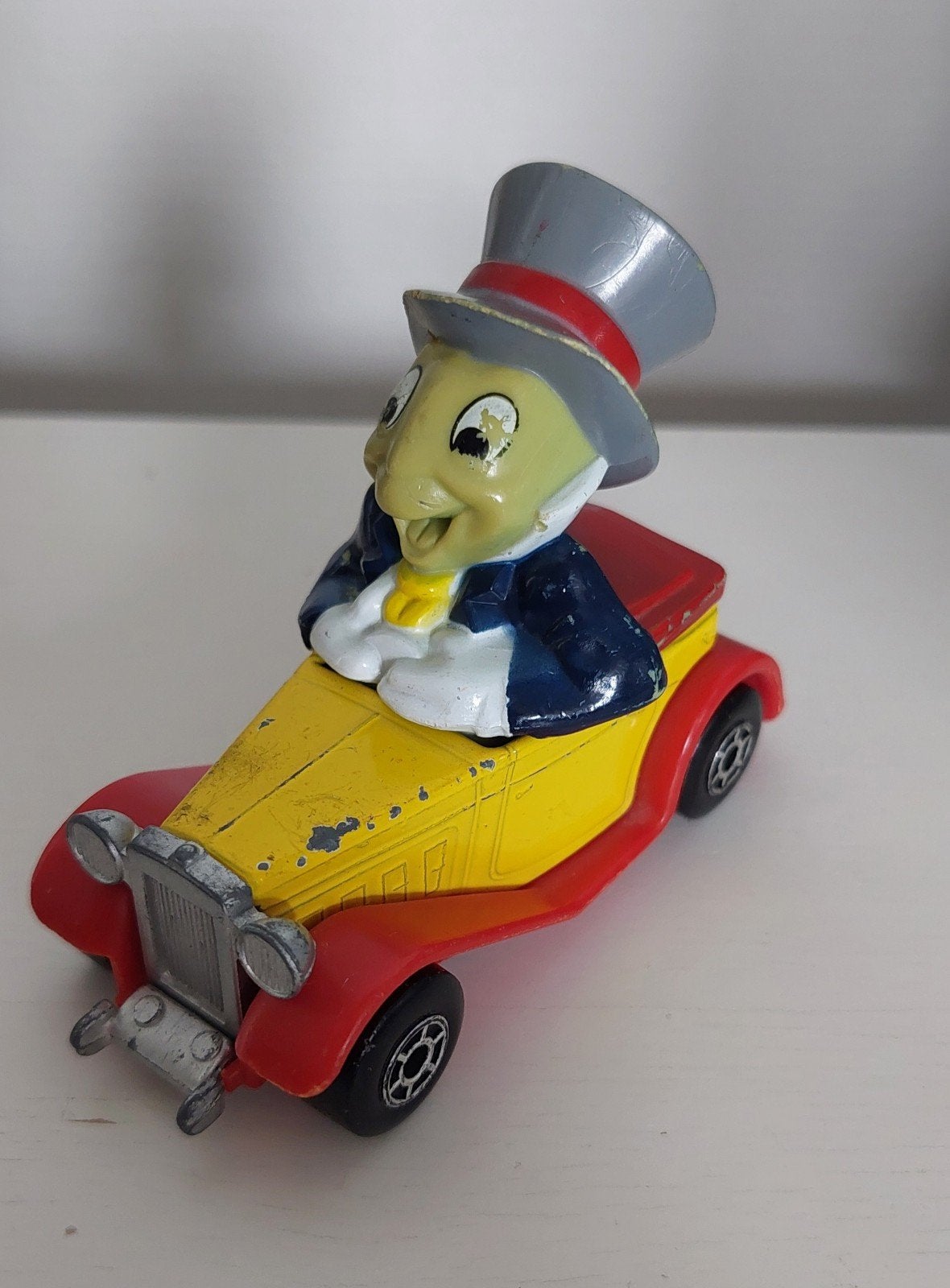 Vintage Matchbox Disney Series Jiminy Cricket auto, Antiek en Kunst, Ophalen of Verzenden