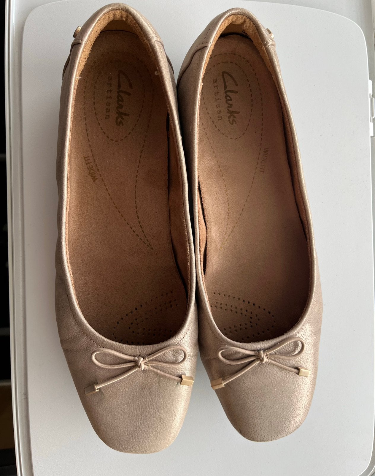 Clarks Artisan Ballerina's - Zo goed als nieuw, Ophalen of Verzenden, Zo goed als nieuw, Overige kleuren, Ballerina's